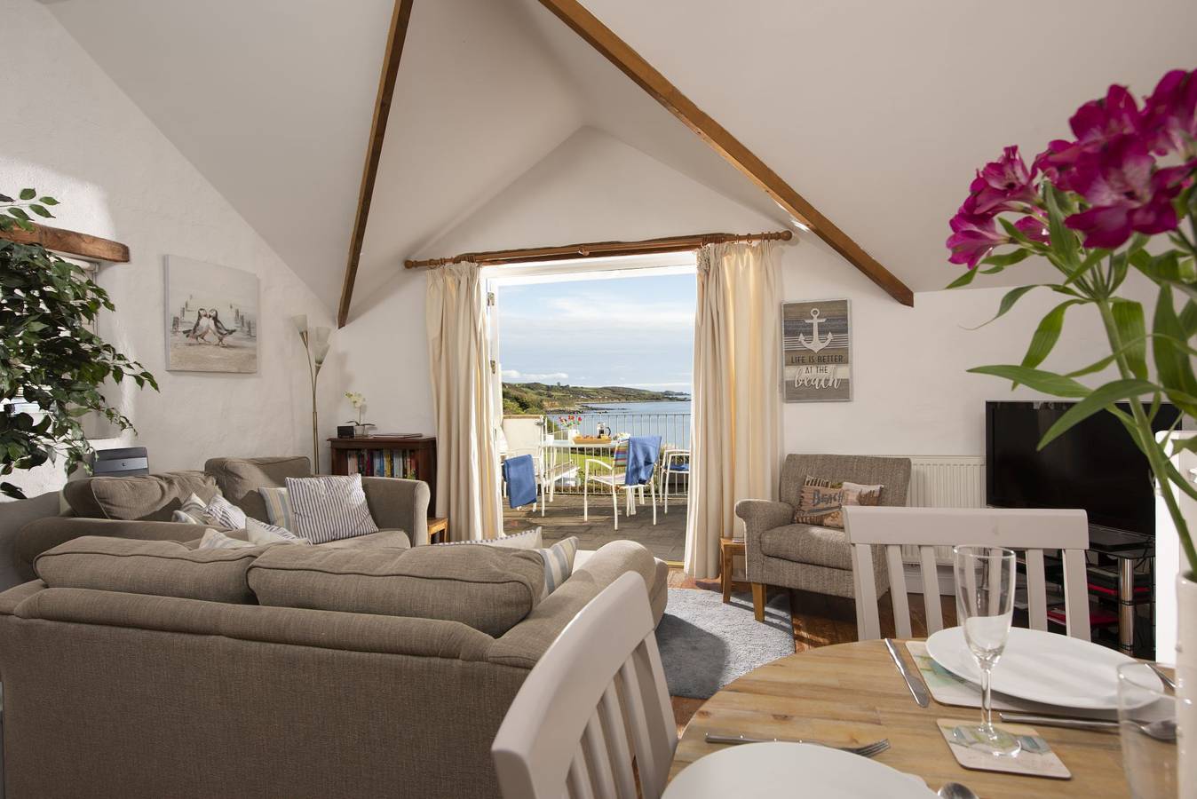 Ganze Ferienwohnung, Ferienwohnung für 4 Personen mit Garten in Marazion, Cornwall