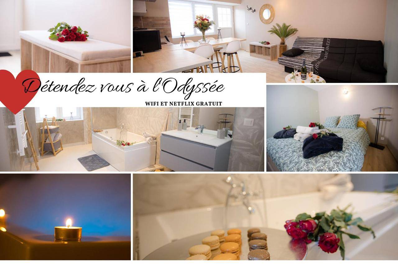 Appartement entier, Odyssee l'expérience commence ici Jacuzzi in Saint-Jean-Bonnefonds, Parc Naturel Régional du Pilat
