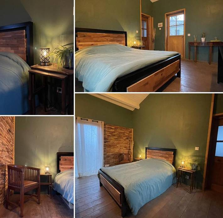Chambre d’hôte pour 2 personnes, avec vue ainsi que jardin et piscine