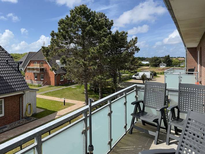 Ferienwohnung für 4 Personen, mit Ausblick und Balkon auf Amrum - 4