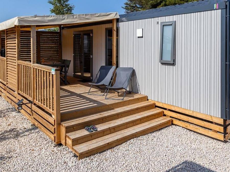 Camping Pegomas Pausado - Mobile home 4 persons - 4-seater Premium mobile home in Saint-Rémy-de-Provence, Arles region