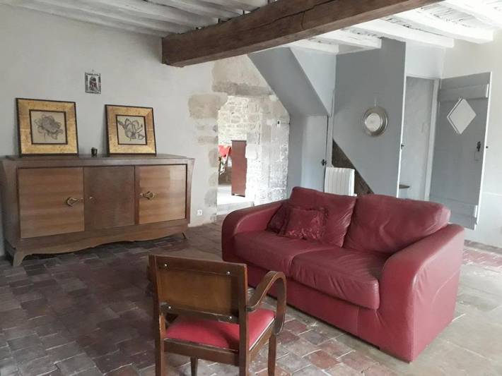 Location de vacances pour 3 personnes, avec Terrasse ainsi que Jardin et Vue à Vézelay