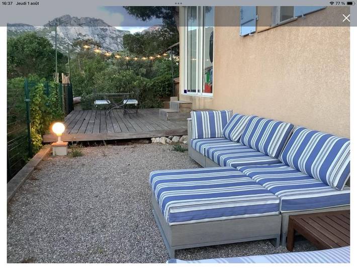 Chambre d’hôte pour 2 personnes, avec piscine ainsi que jardin et vue dans Parc national des Calanques - 4