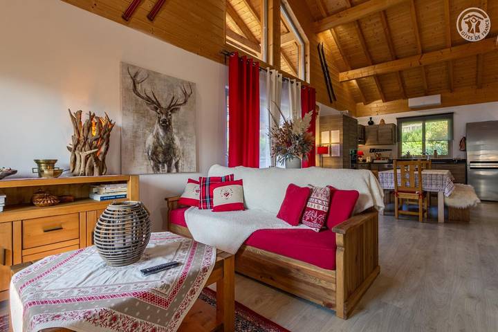 Gîte pour 6 personnes, avec jardin