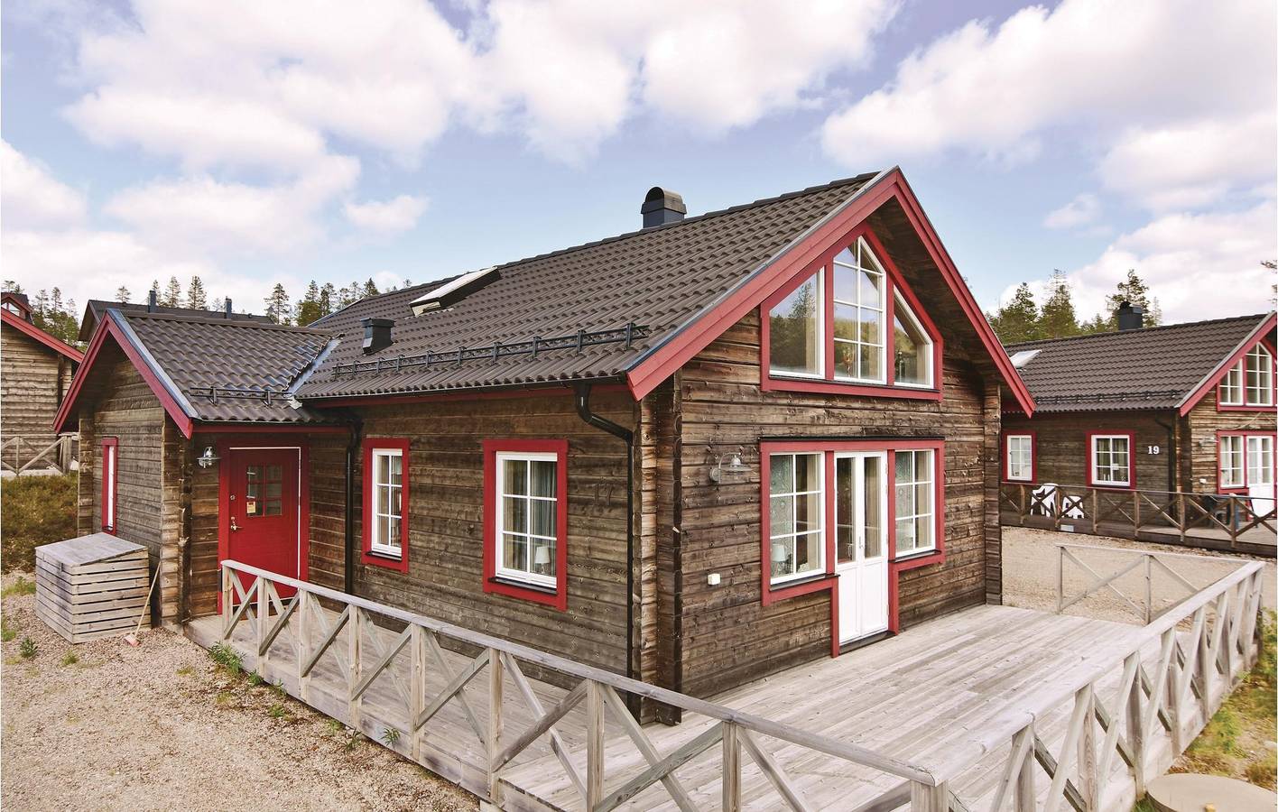Hus för 8 Personer, med terass och bastu