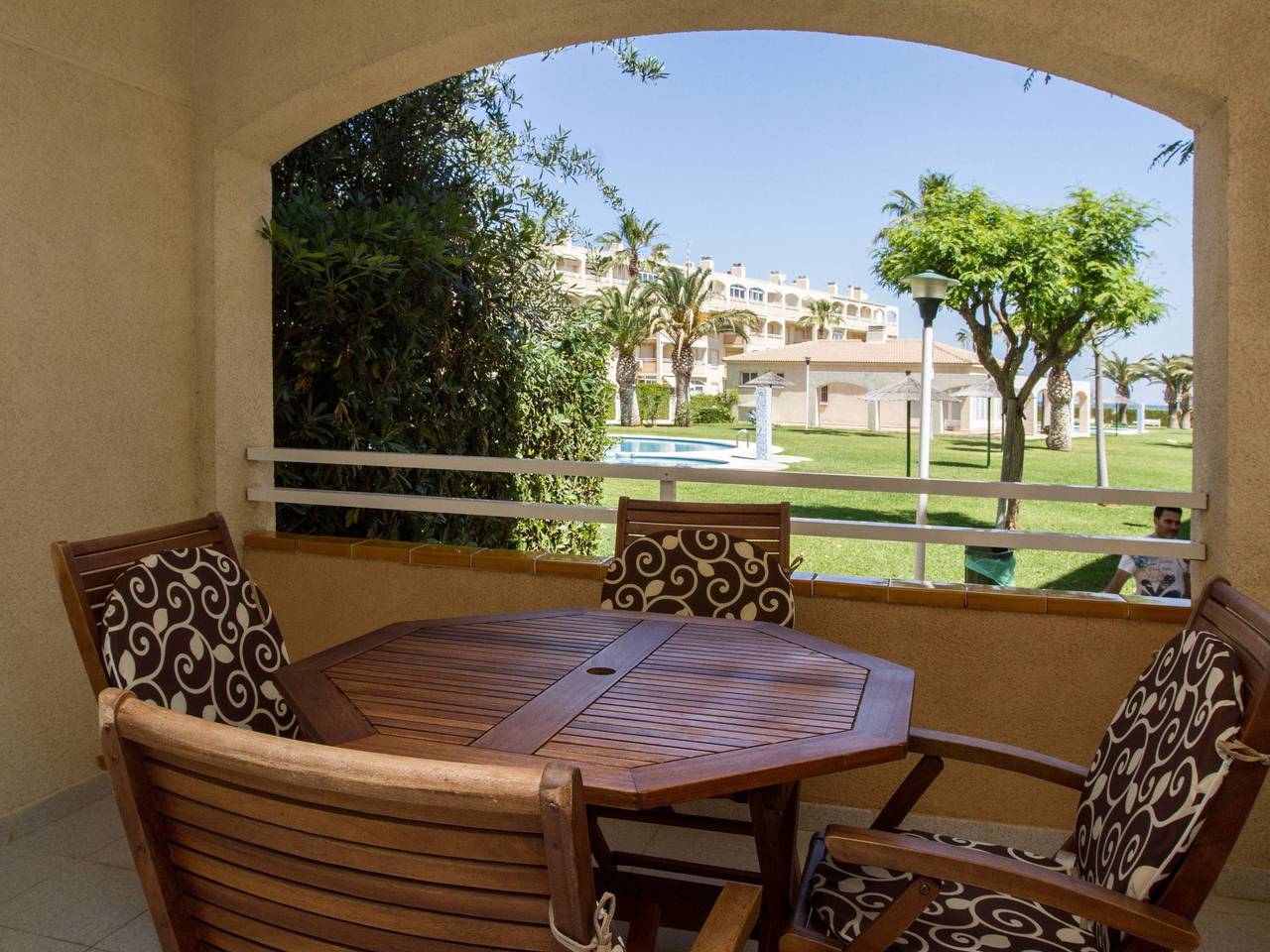 Geheel appartement, Erste Strandlinie, Wifi und Heizung in Dénia, Costa Blanca