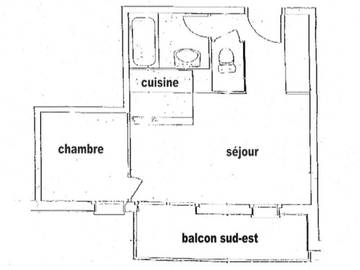 Studio pour 4 Personnes dans Hauteluce, Espace Diamant, Photo 3