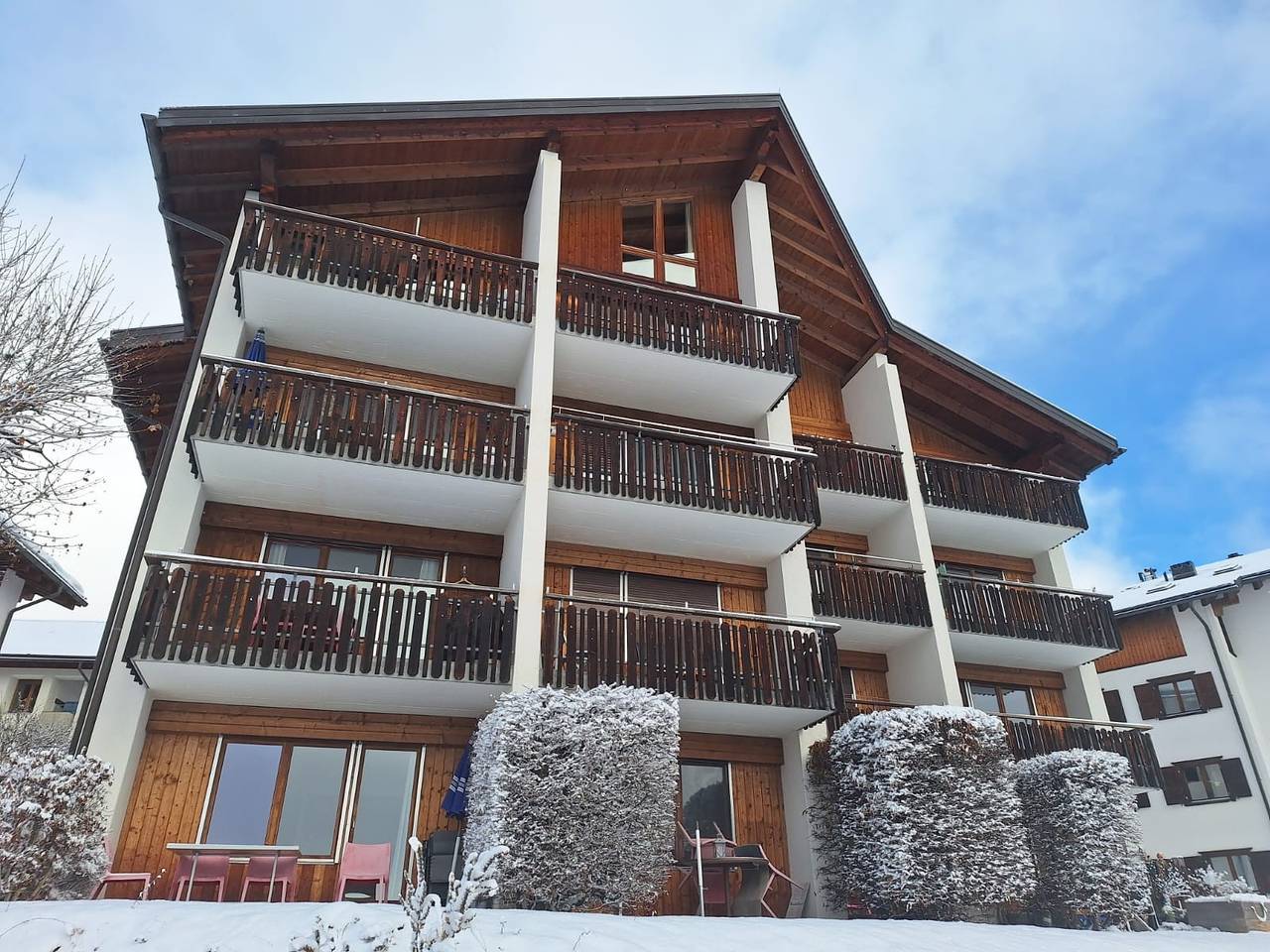 Ganze Ferienwohnung, Bergblick Apartment Pany - 2.5 Zimmerwohnung für max. 5 Personen, 48qm in Luzein, Plessur Alpen