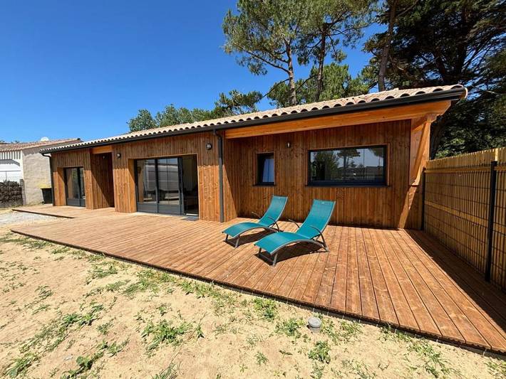 Villa pour 10 personnes, avec Terrasse ainsi que Jardin et Vue à Saint-Jean-de-Monts