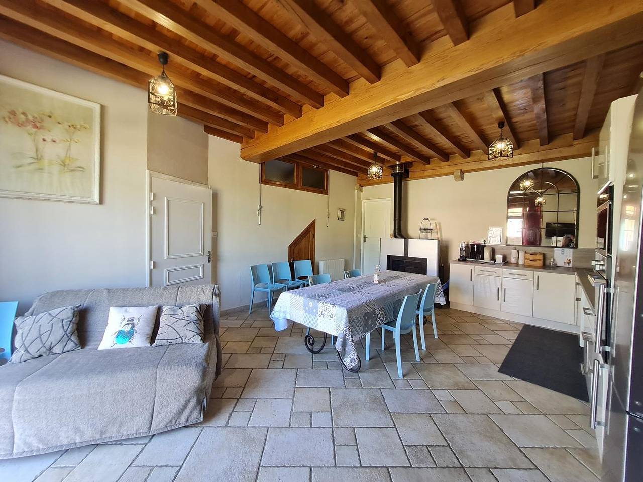 Le gîte des combles in Saint-André-sur-Vieux-Jonc, Bourg-en-Bresse und Umgebung