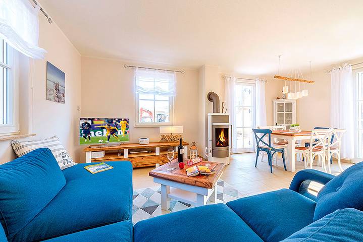 Ferienhaus für 5 Personen, mit Terrasse und Sauna sowie Garten in Glowe - 4