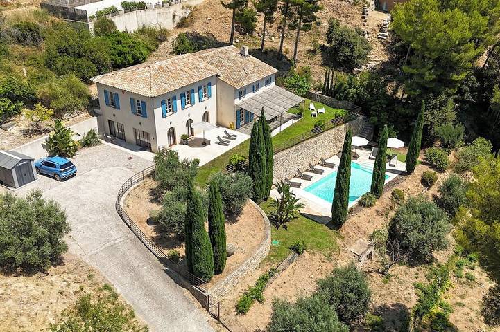 Sublime Villa luxe Havre De Paix Piscine Vue Mer spectaculaire Sanary in Ollioules, Côte méditerranéenne (France)