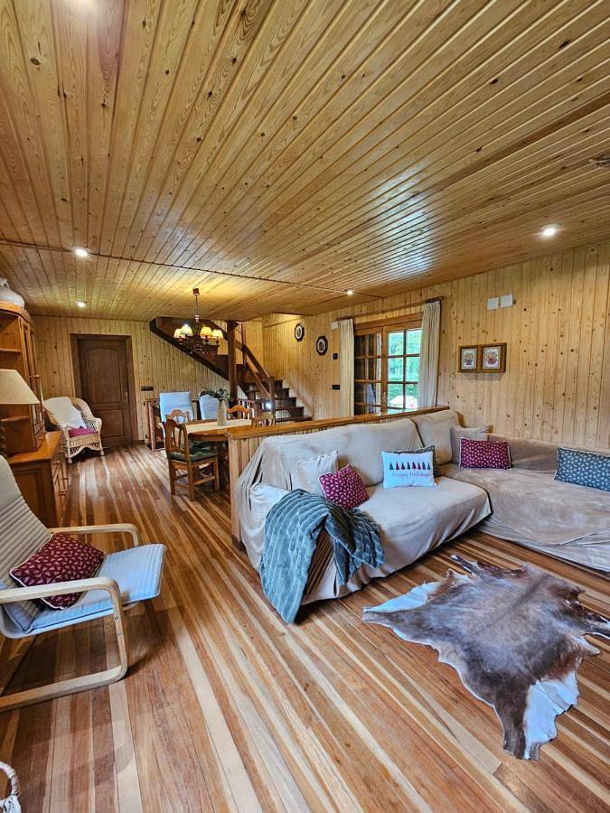 Casa rural para 8 personas, con terraza y vistas, Se admiten mascotas en Valle del Aragón - 3