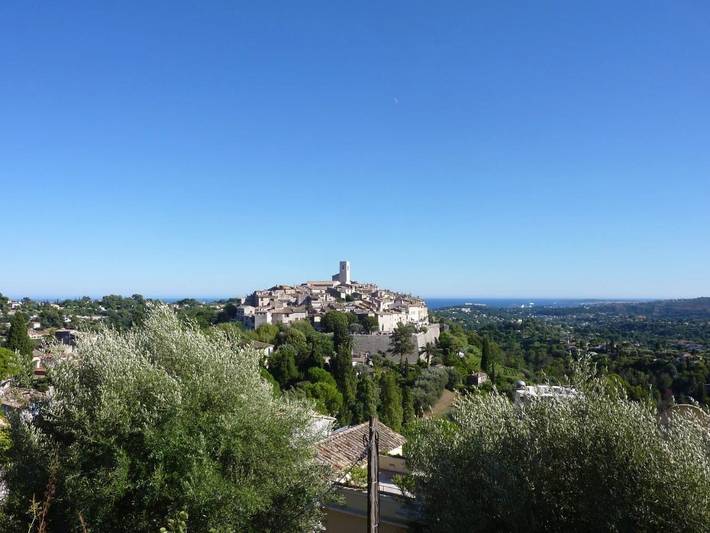 Maison d’hôte pour 2 personnes, avec Terrasse et Vue à Saint-Paul-de-Vence