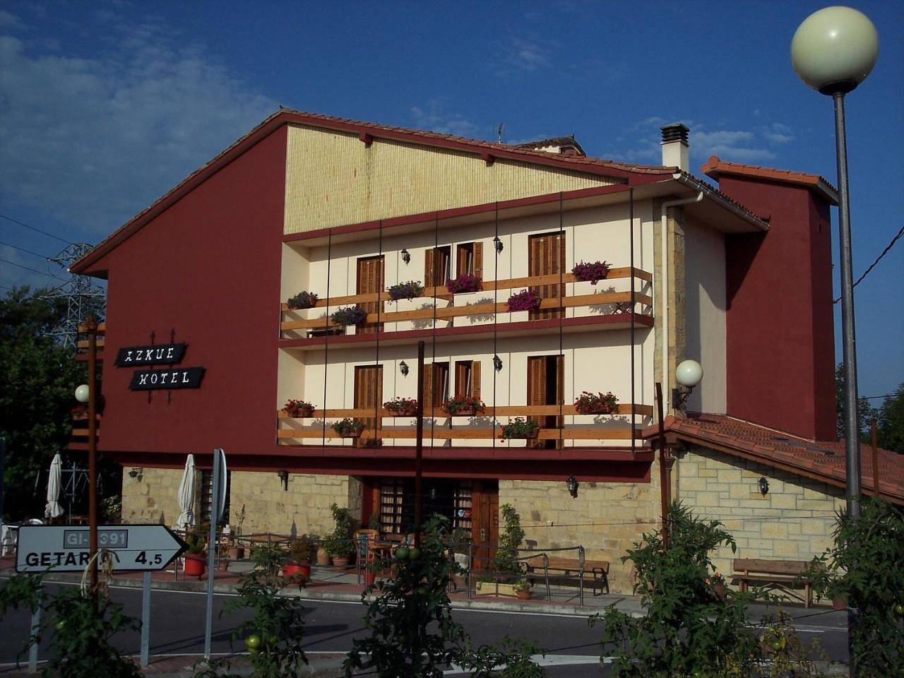 Hotel Azkue in Getaria, Côte Basque (Espagne)