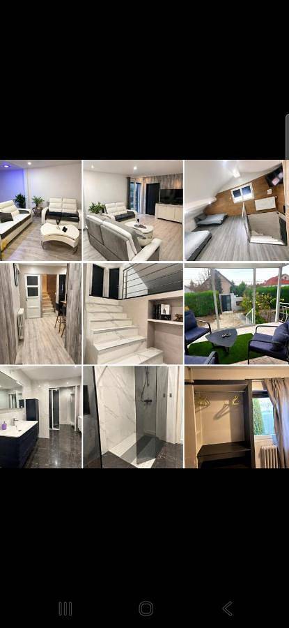 Location de vacances pour 10 personnes, avec jacuzzi et terrasse à Longvic - 4