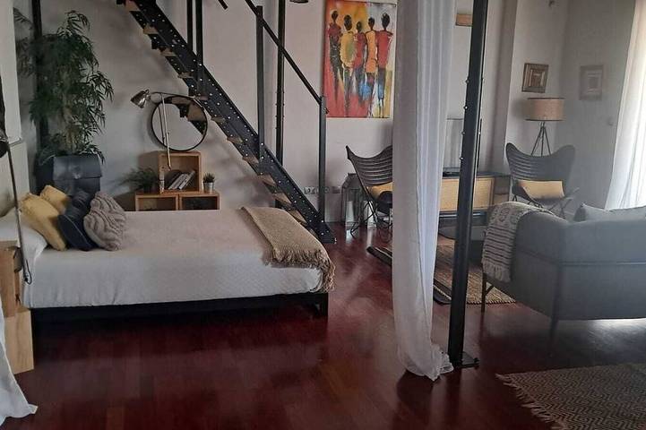 Appartement entier, Loft-style penthouse, with unbeatable views of the Plaza del Pilar. in Saragosse, Province de Saragosse