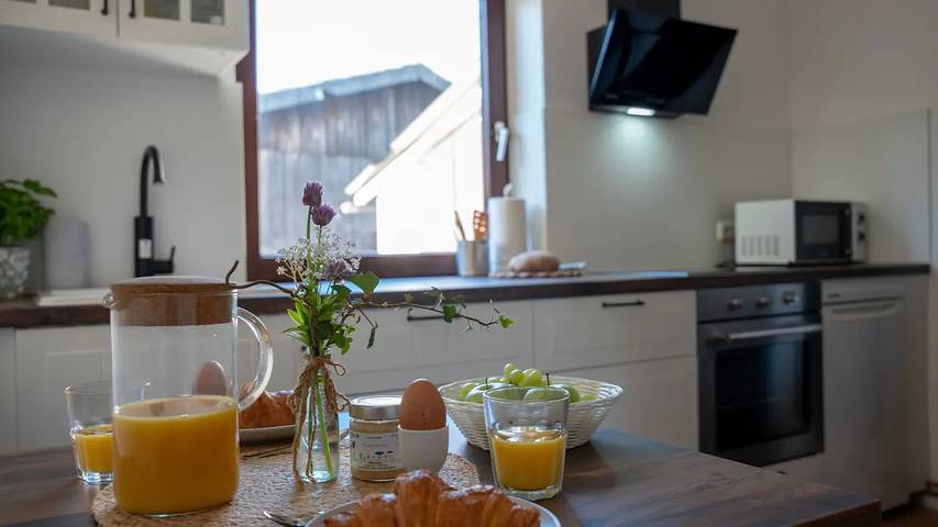 Ferienwohnung für 2 Personen, mit Terrasse und Garten sowie Sauna, mit Haustier - 1