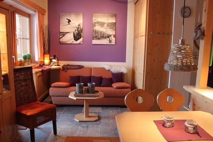 Vakantieappartement voor 4 personen, with sauna and uitzicht as well as balkon in Hochkrimml