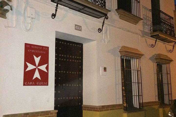Kommandantenecke in Tocina, Sevilla Provinz