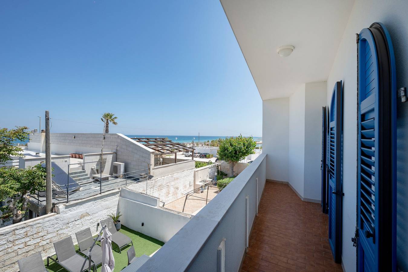 Casa del Riccio in Cozze direkt am Meer, Wlan und Klimaanlage in Cozze, Mola di Bari