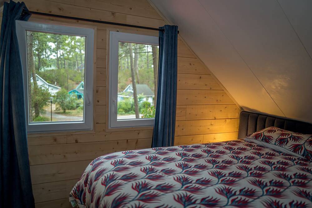 Chalet Tit - Fkk-Dorf Residential La Jenny, Le Porge in Le Porge, Regionaler Naturpark Médoc