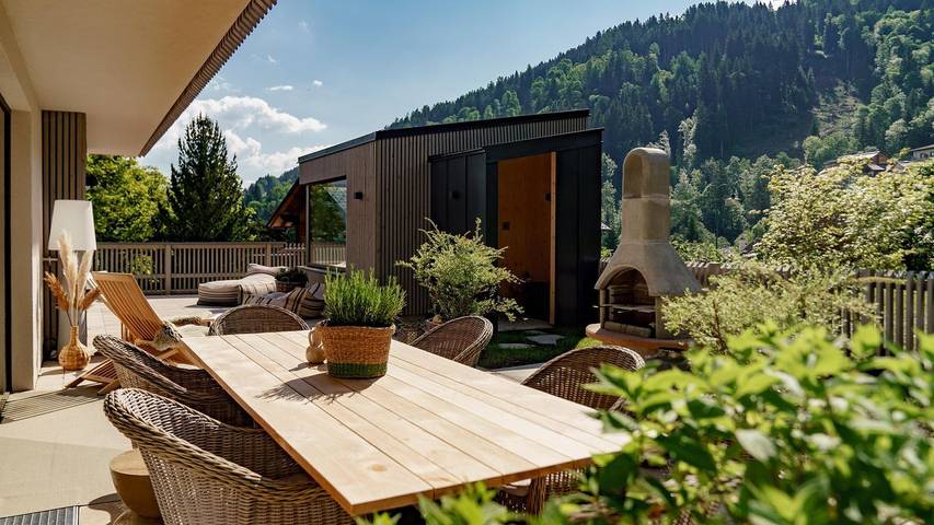 Chalet für 10 Personen, mit Terrasse und Sauna sowie Garten, mit Haustier in Rohrmoos - 4
