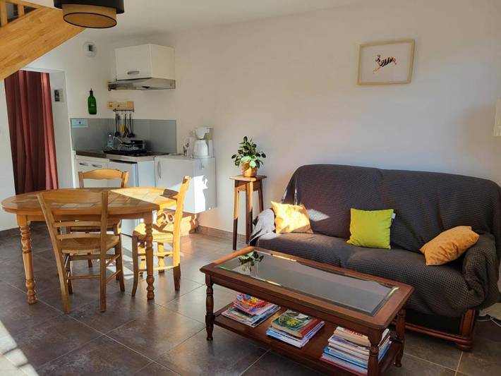 Location de vacances pour 4 personnes, avec jardin et terrasse à Gelles