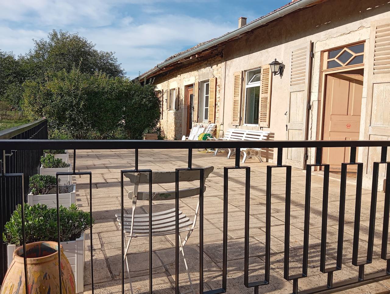 Ferienhaus 'La Ferme du Mollard' in Chavannes-sur-Reyssouze, Bourg-en-Bresse und Umgebung