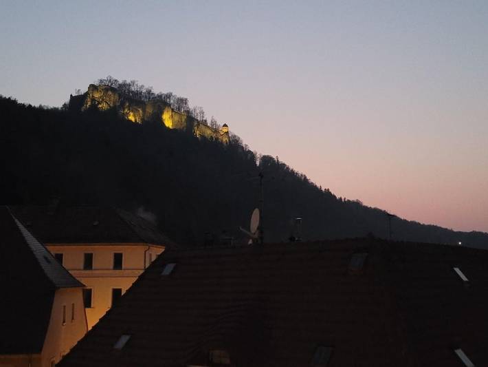 Ganze Ferienwohnung, Ferienwohnung Festungsblick Königstein - Ferienwohnung, 2 Schlafräume in Königstein, Elbsandsteingebirge