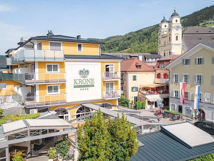 Hotel für 2 Personen, mit Balkon und Sauna, mit Haustier am Mondsee