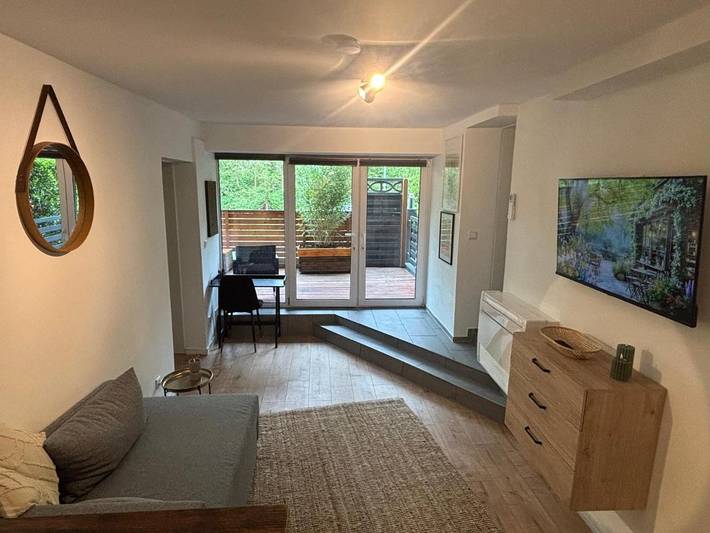 Ferienwohnung für 4 Personen, mit Balkon und Terrasse sowie Ausblick in Birkenau - 3