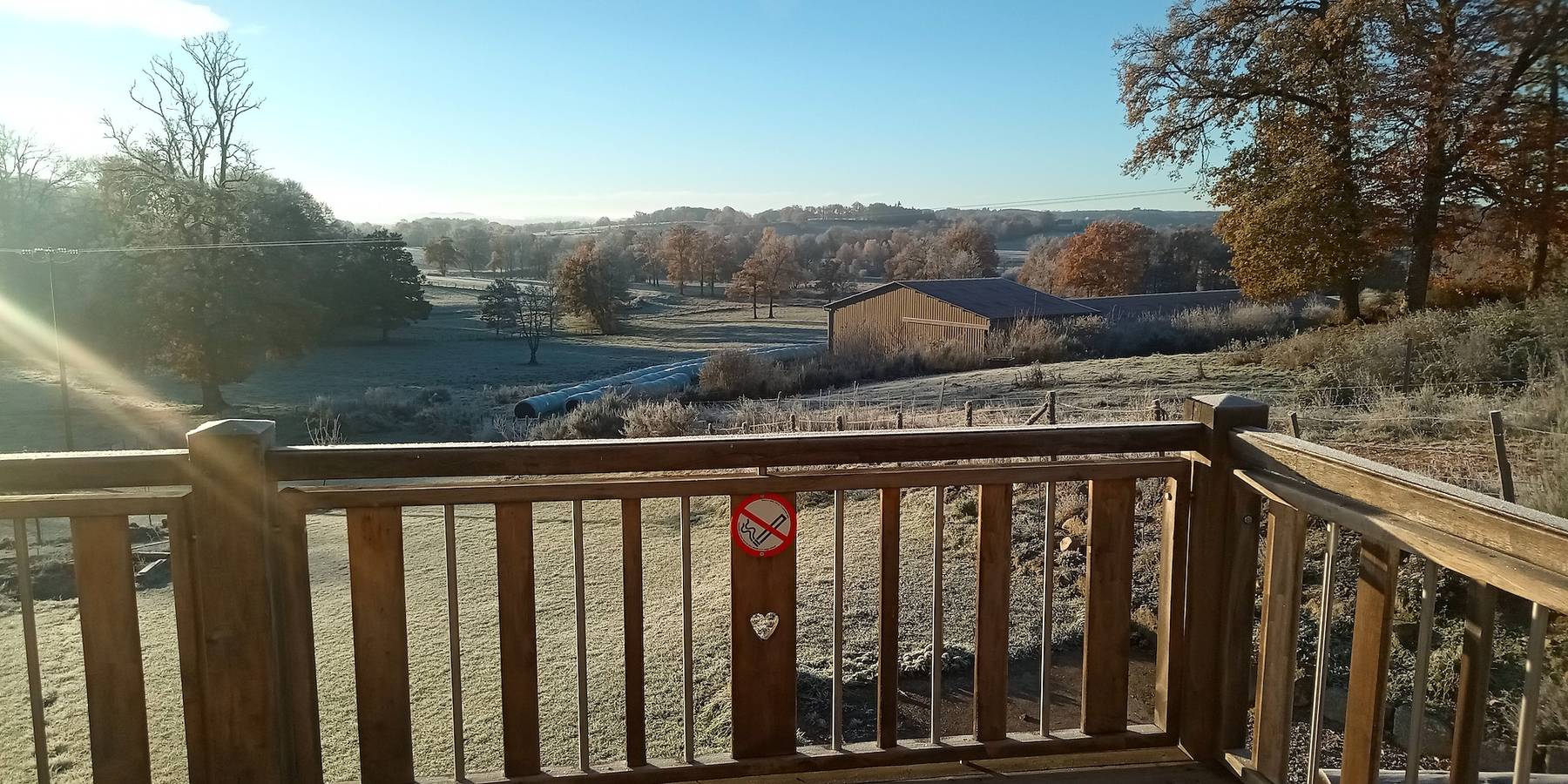 Grange pour 4 personnes avec balcon in Mérinchal, Région d'Aubussargues