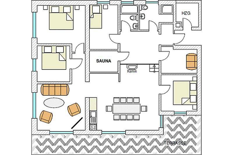 Das Fischer'S Hus liegt idyllisch im Grünen am Langeooger Ortsrand.... in Langeoog