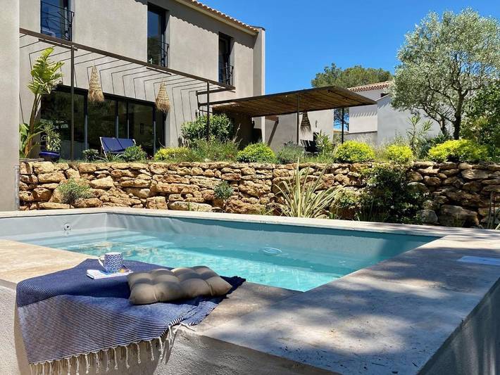 Maison de vacances pour 6 personnes, avec Terrasse et Piscine