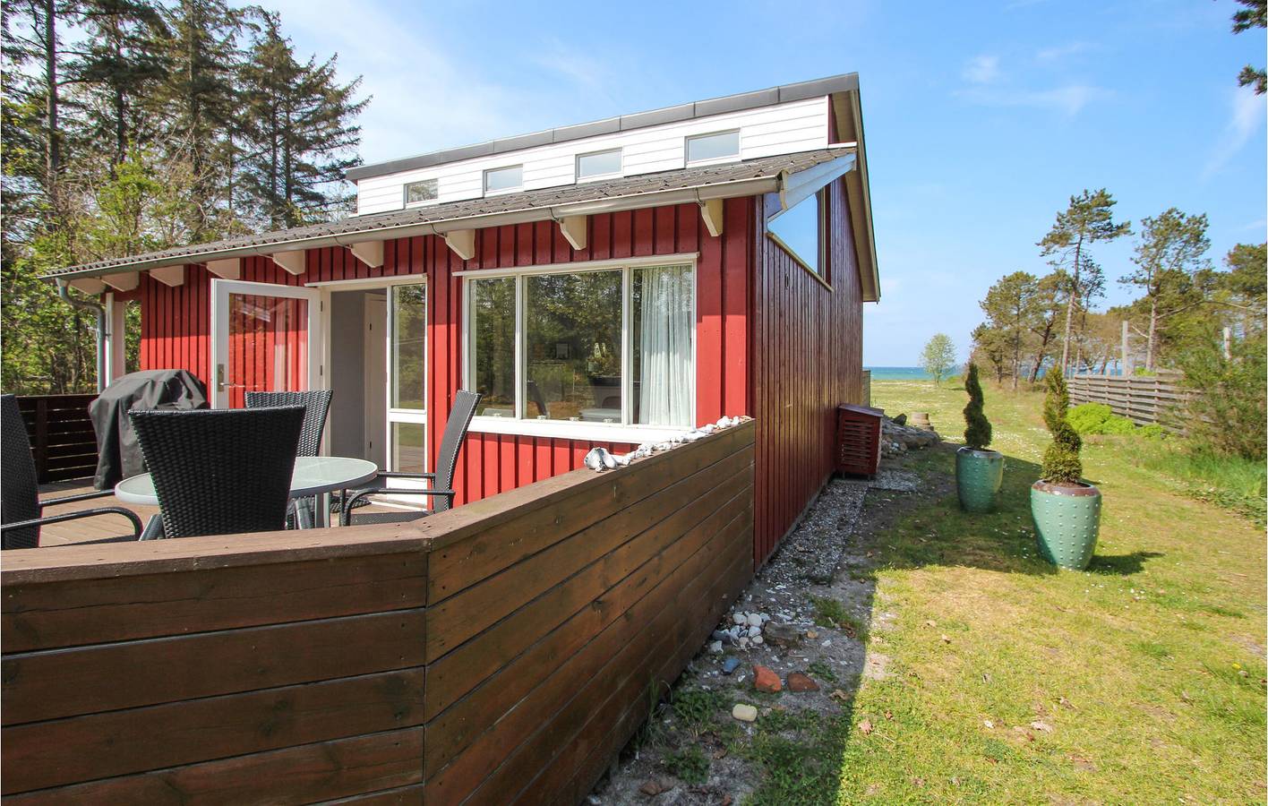 Ferienhaus für 6 Personen mit Terrasse in Samsø