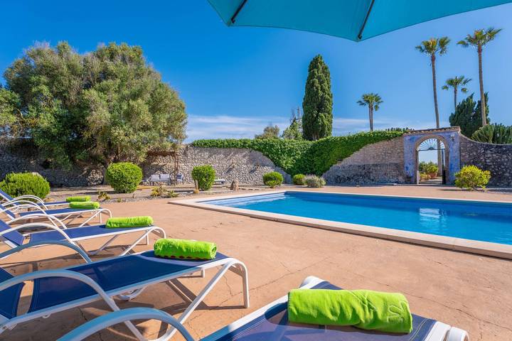 Finca für 10 Personen, mit Pool und Garten in Montuïri - 3