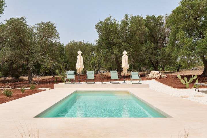 Entire apartment, Apartment 'Trullo Dei Noci Con Piscina' with Private Pool, Wi-Fi and Air Conditioning in Ceglie Messapica, Salento