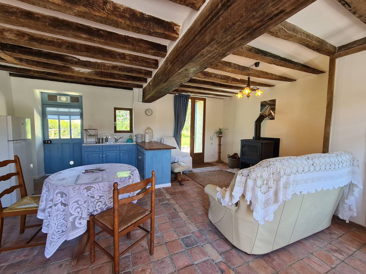 Casa acogedora con terraza y jardín en el corazón de Berry y Brenne in Lignac, Región de Le Blanc