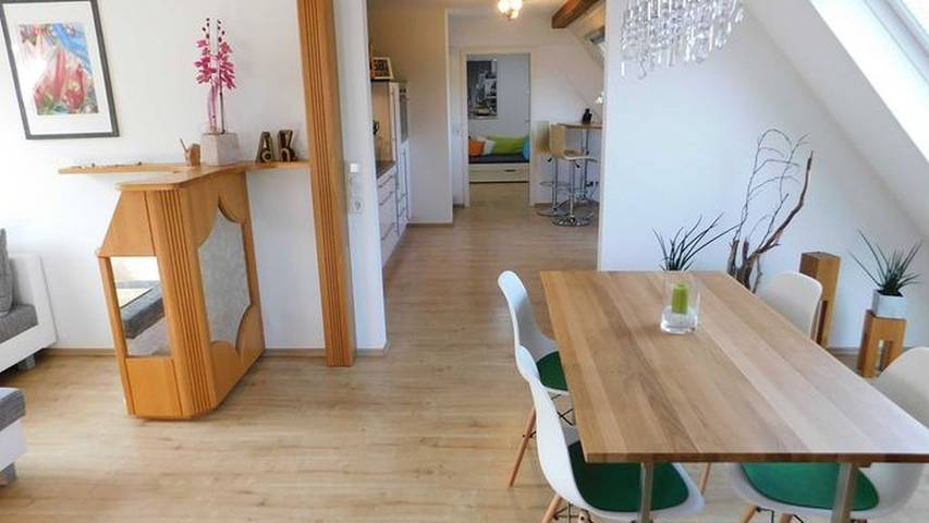Ferienwohnung für 2 Personen, mit Balkon und Garten in Veringendorf