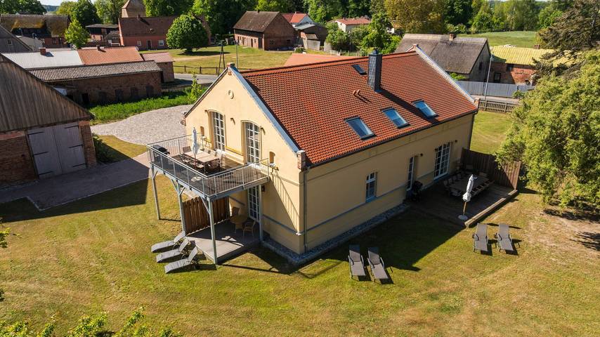 Ganze Ferienwohnung, Gutshof Liepe - 6 Pers. Ferienwohnung in Liepe (Usedom), Rankwitz