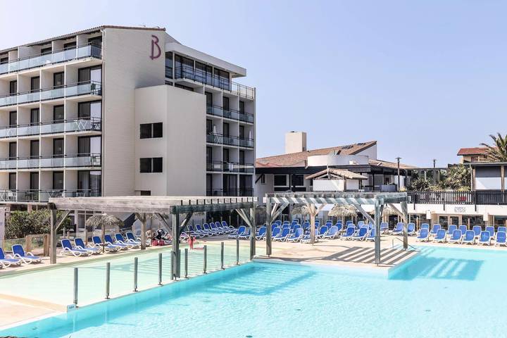 Gîte pour 4 personnes, avec sauna ainsi que terrasse et piscine dans Seignosse Océan - 4