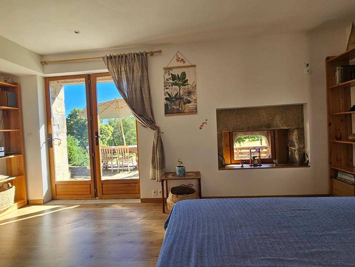 Chambre d’hôte pour 2 personnes, avec terrasse ainsi que jardin et vue en Corrèze - 4