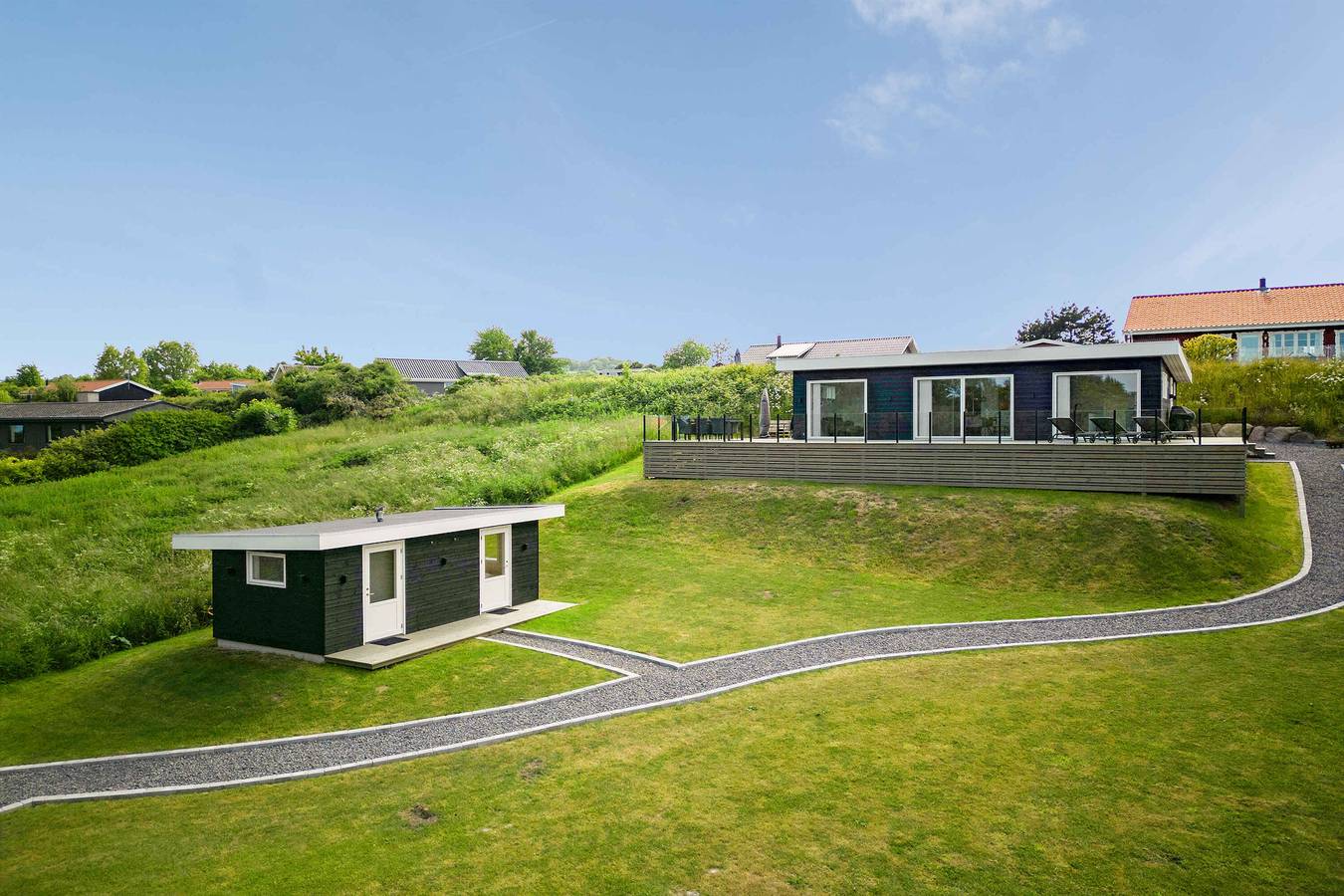Moderne sommerhus på eventyrlige Bornholm in Allinge-Sandvig, Bornholm