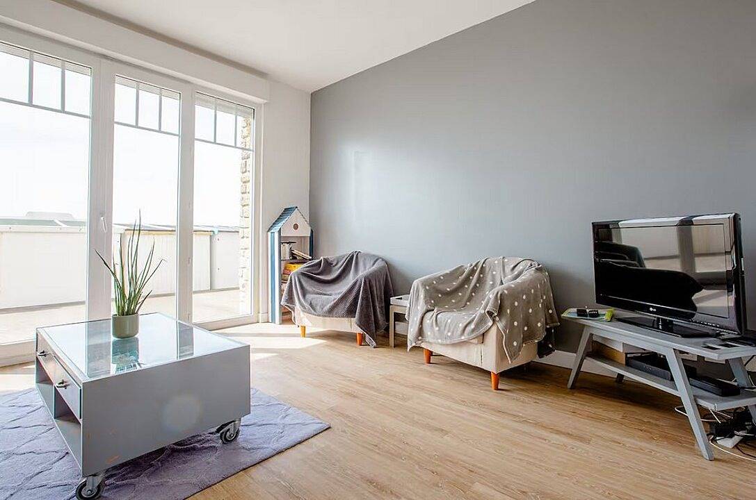 Appartement entier, Appartement face mer, digue de Wimereux in Wimereux, Région de Boulogne-sur-Mer