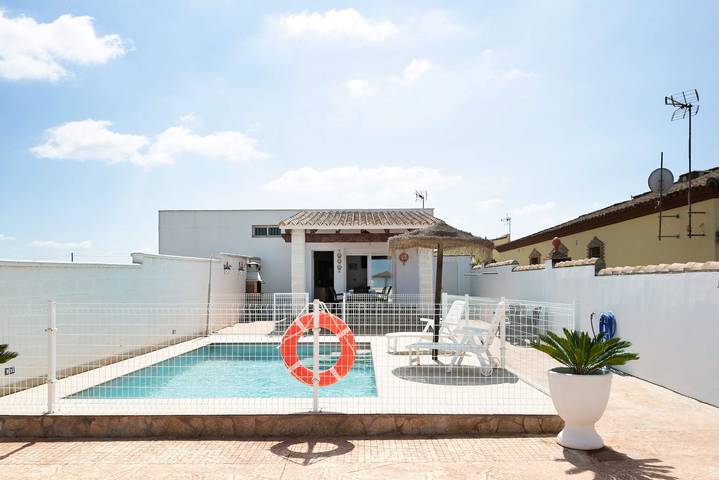 Maison de vacances pour 6 personnes, avec jardin, animaux acceptés à Conil de la Frontera