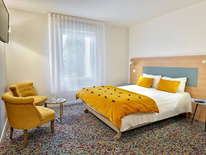 Hôtel pour 2 personnes, avec terrasse