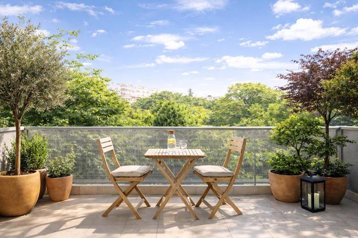 Appartement de vacances pour 2 personnes, avec jardin et vue