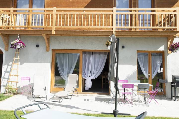 Chalet pour 15 personnes, avec Balcon ainsi que Jacuzzi et Jardin dans Queyras