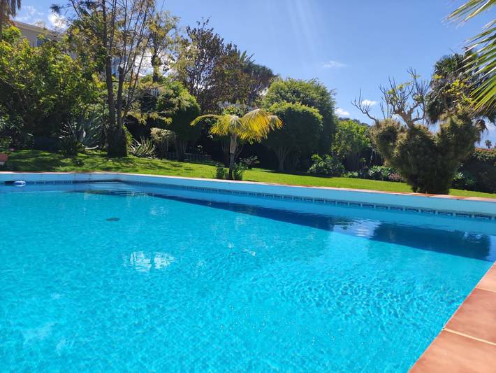 In El Sauzal mit Großem Pool und Meerblick in El Sauzal, Tenerife du Nord